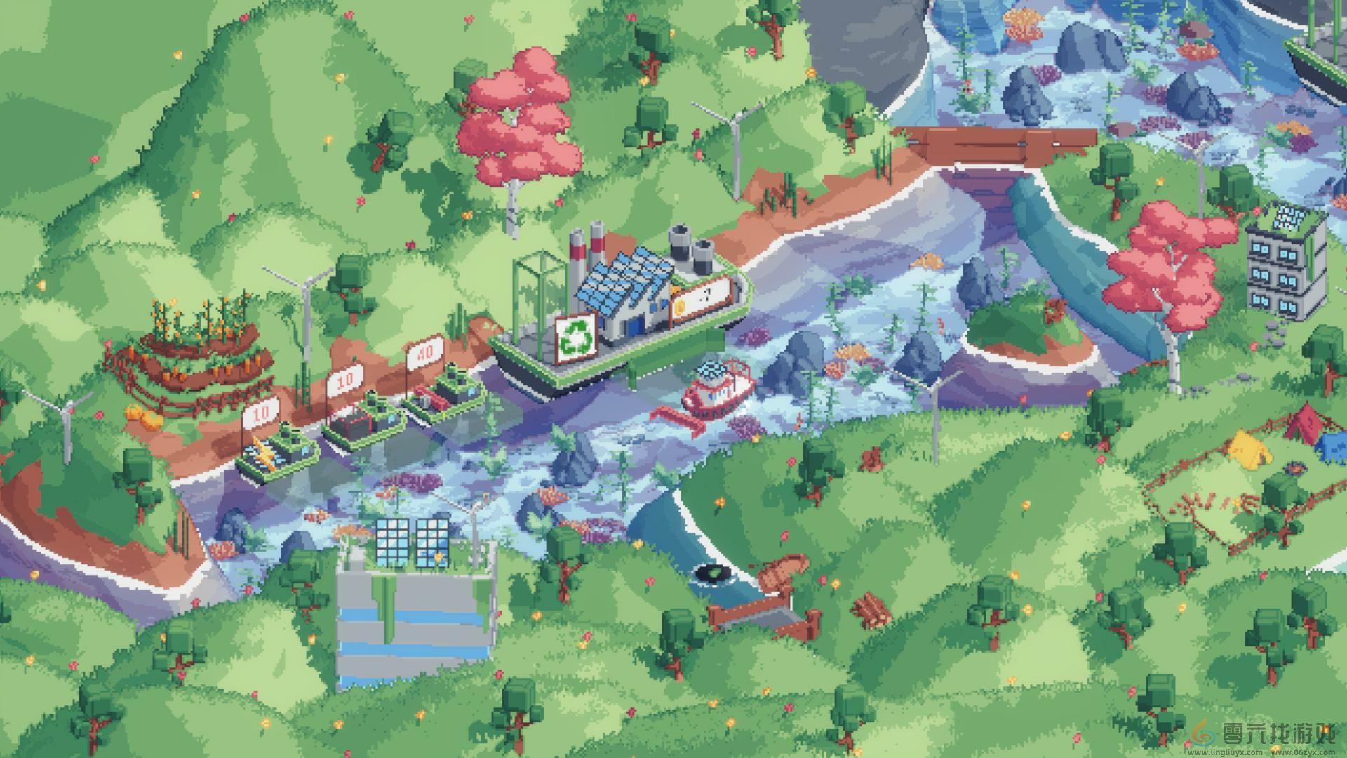 小清新风格休闲游戏《溢出》现已在Steam平台推出升级版试玩Demo(图3)