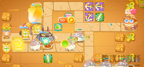 保卫萝卜4法老归来第六十五关怎么过(图4) 保卫萝卜4法老归来第六十五关怎么过(图4)